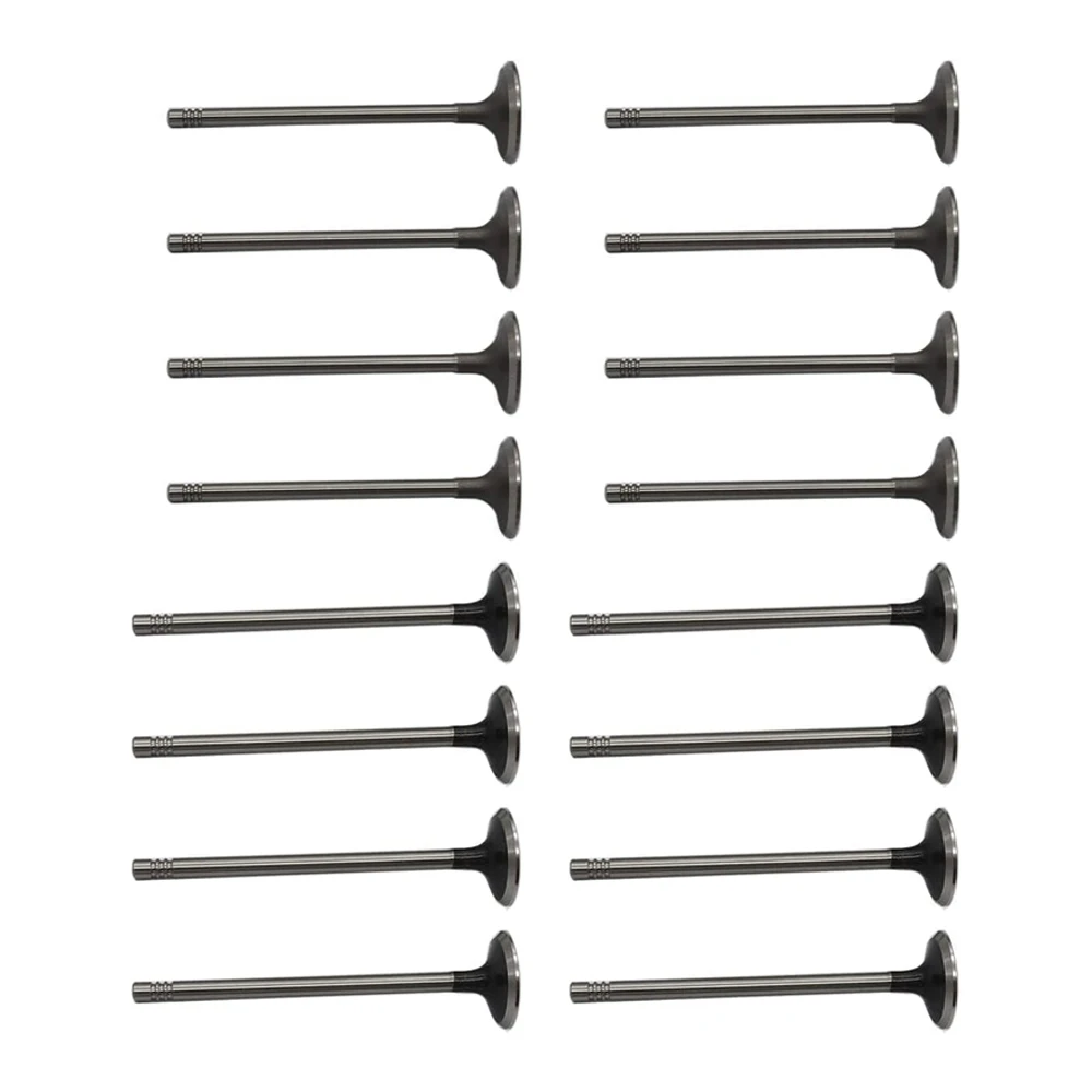 Engine Intake Exhaust Valves 16Pcs Kit Fit 1.4 L L4 GAS DOHC LWD LDD A 14 NET LUJ For GM Chevrolet Cruze Buick Cadillac ELR 1.4L view 2