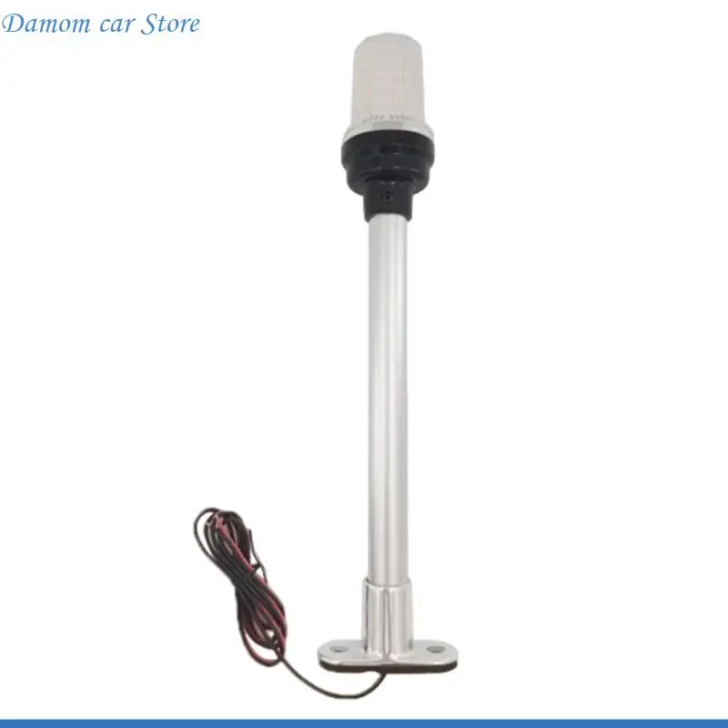 A2UC Foldable Marine Navigation Light with Strong ABS Housing & Rusts Proof Stainless Steel Base LED Folding Light Suitable for