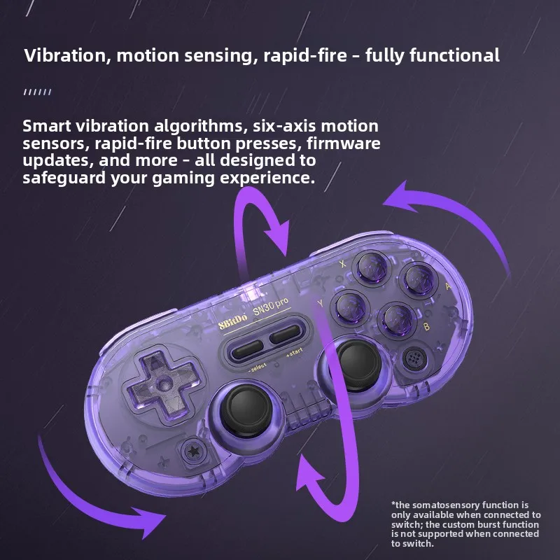 8Bitdo SN30 Pro Bluetooth-геймпад с эффектом Холла, беспроводной игровой контроллер, Nintendo Switch, MacOS, Android ПК, SteamOS Raspberry Pi