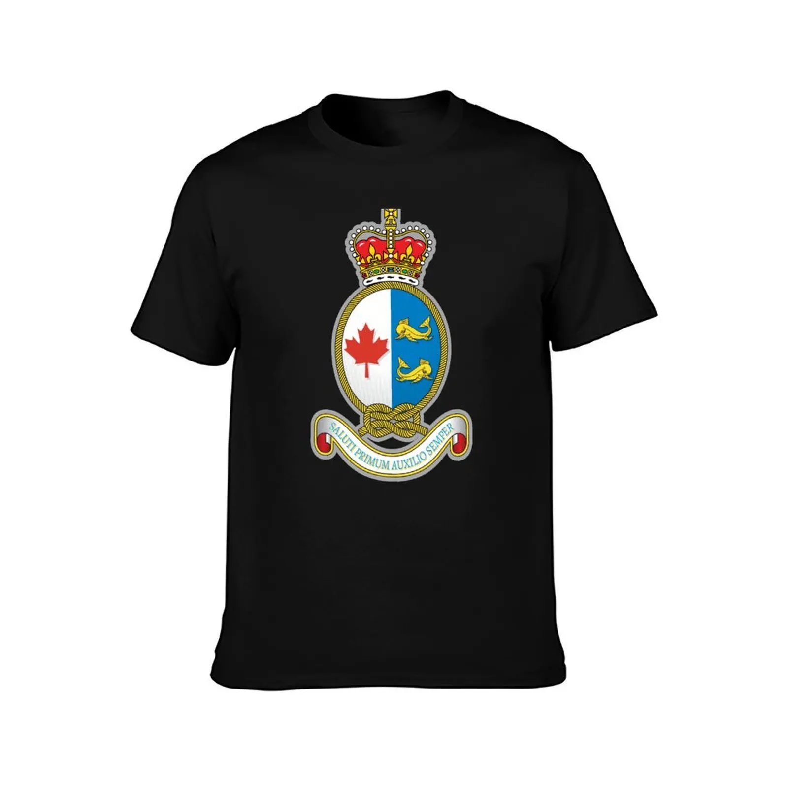 CANADIAN COAST GUARD T-Shirt Summer Casual Cotton Tee Oversized Streetwear Tops Vintage Graphic Print Loose Fit Short Sleeve