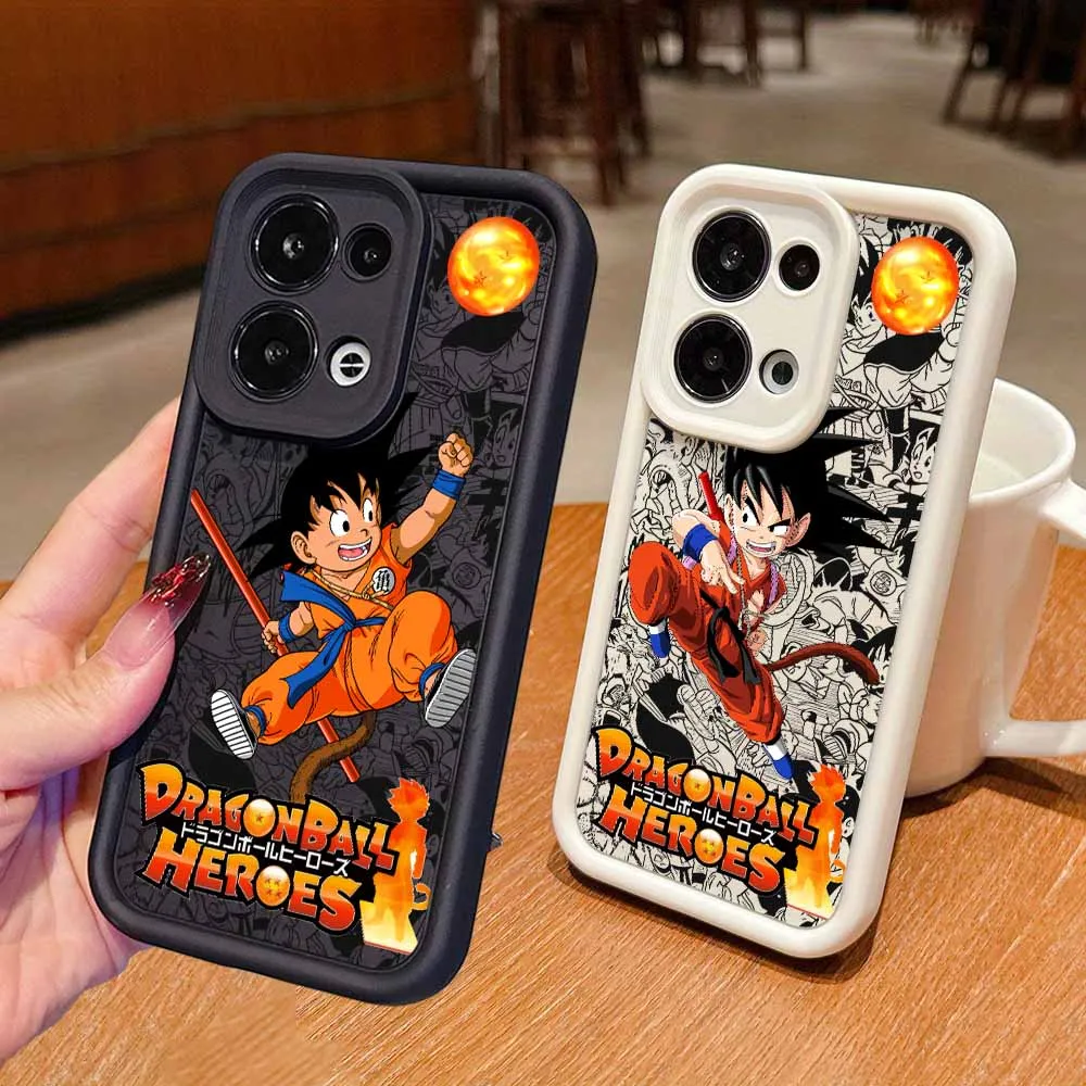 Anime Dragons Ball For Samsung S26 S25 S24 S23 S22 S21 S20 FE Note20 Ultra Plus Eyes Ladder Phone Case Funda Cover