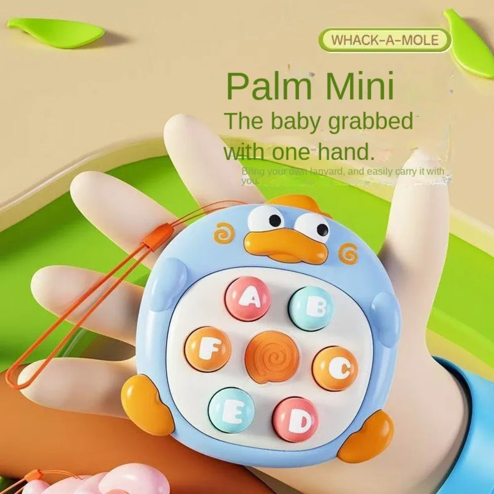 Portable Stress Relieving Puzzle Toy Mini Handheld Whack Game Toys Colorful Durable Interactive Game Developmental Toy