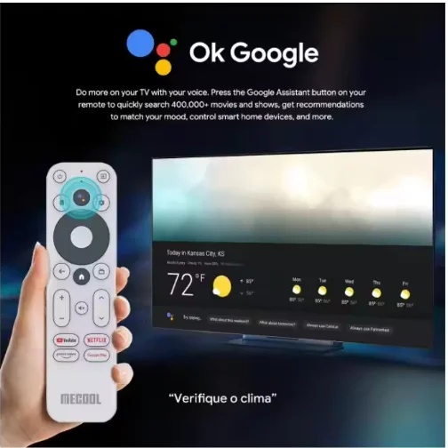【정품】MECOOL KD5 안드로이드 11 TV 스틱 돌비 오디오 1GB+8GB 구글 인증 구글 TV 스트림 미디어 리시버 스틱 홈 플레이어