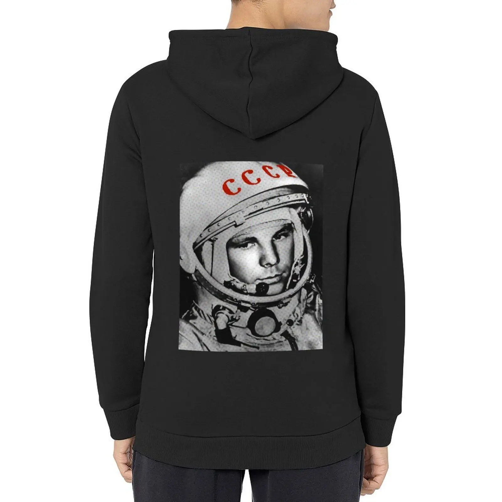 Hero Yuri Gagarin 2 هوديي ملابس الخريف الكورية ملابس الشتاء النمط الياباني ملابس الرجال الجديدة في هوديس وبلوزات #1