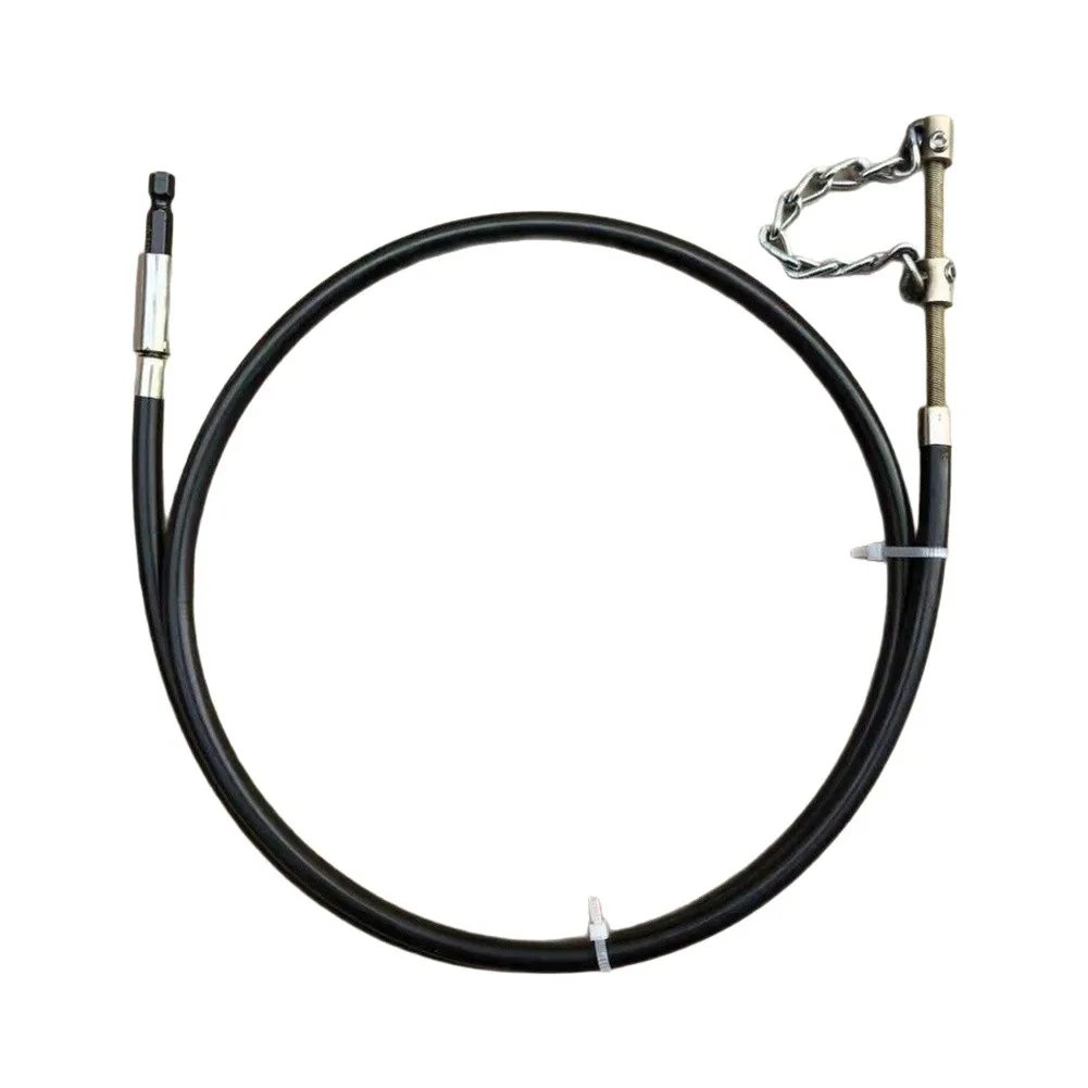 Plumbing Snake for 50mm Pipes with Drill Powered Head for Deep Cleaning of For Kitchen and Bathroom Drain Blockages
