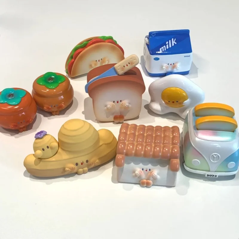 

MINISO удерживающий лицо сюрприз кухонная тематическая серия слепая коробка модель еды для гурманов тост украшения детские игрушки подарки на день рождения