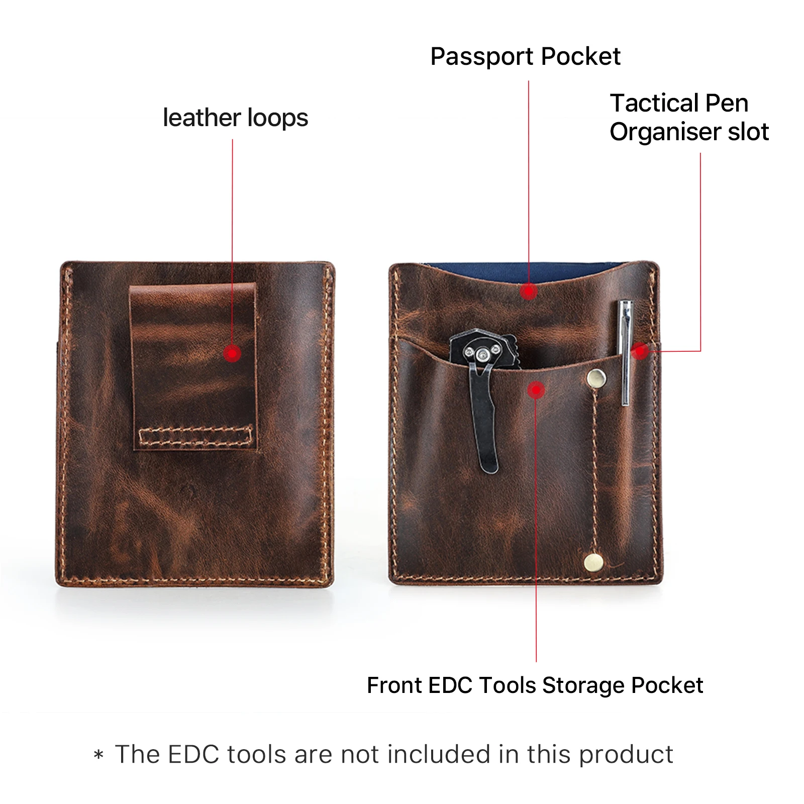 حافظة أدوات تكتيكية يدوية الصن - مراجعة Edc Concealed Carry Belt وسعره
