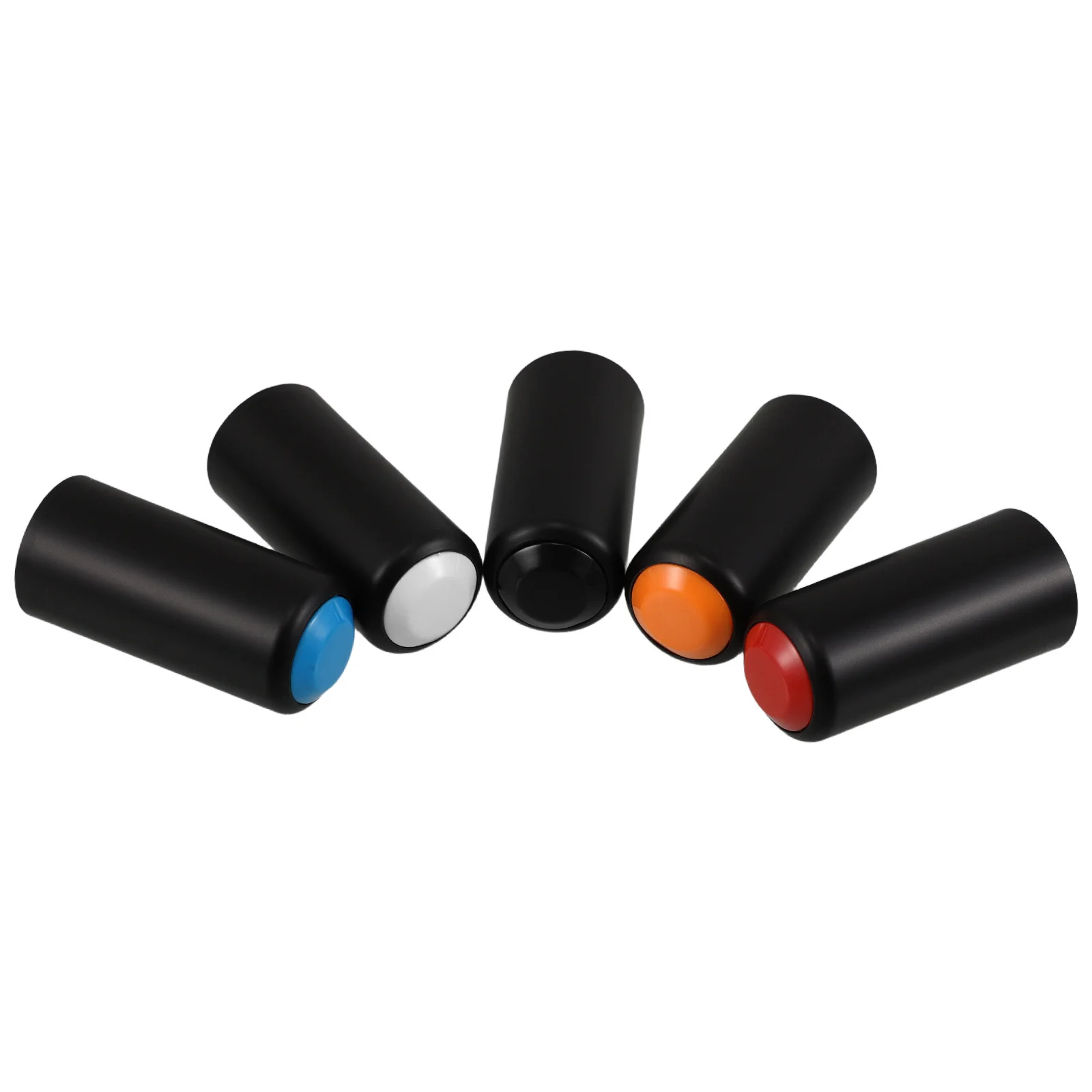 

5Pcs Wireless Mic Caps Plastic Replacement Screw on Covers Durable Mic Accessories Secure Fit Protection for Wireless