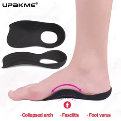 UPAKME XO-Legs Correction Orthopedic Flat Feet Orthotic Insoles for Heel Pain Arch Support For Man Woman Shoe Insole Sole Insert