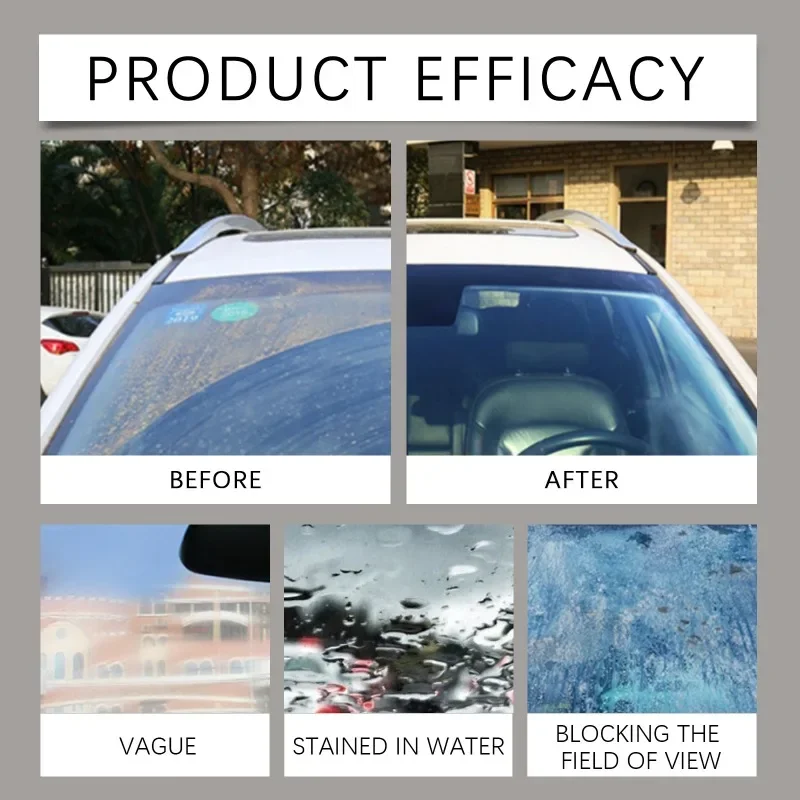 Automotive Glass Polishing Agent Cleaning Scratching Repair Tools Windshield Cleaning Polishing Refurbishing Agent Non Corrosive