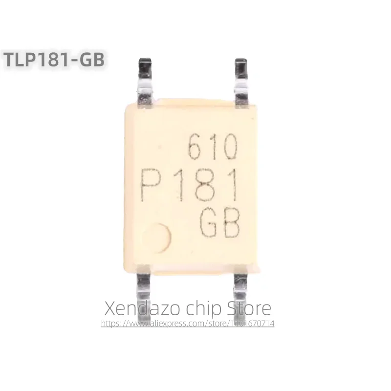 50pcs/lot TLP181-GB printing P181 P181GB SOP-4 package Original genuine Optocoupler chip