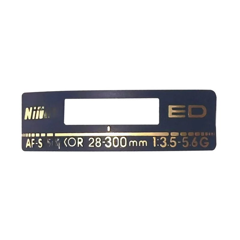 

FUFU For Nikon AF-S 28-300Mm F/3.5-5.6G ED Lens Name Nameplate Logo Cover