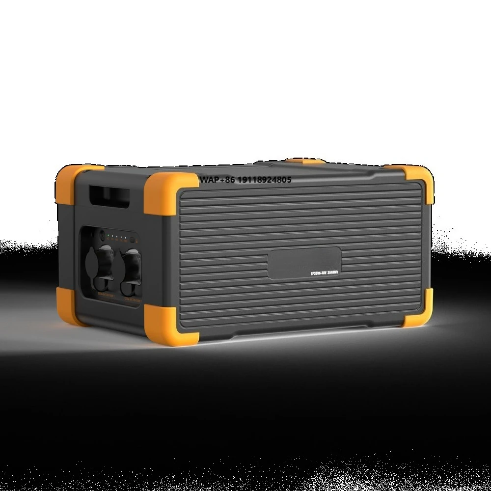 EP3800-48V Stackable LiFePO4 Battery Pack 3840Wh Expansion for Portable Power Station Solar Generator Home Backup ESS
