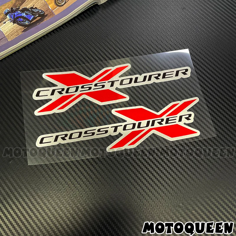 Motorbike Motorcycle Tank Pad Side Shell Wind Decor Label Logo Decals Stickers for Honda NC700X NC750X CrosstourerX NC 700X 750X