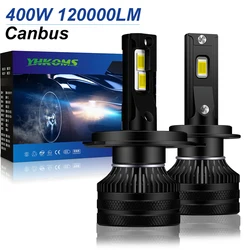 YHKOMS H7 H4 H11 Led Headlight H1 H8 H9 H11 9005 HB3 9006 HB4 Bulb Canbus Led Car Headlight 120000LM Mini Auto Led Lamp 12V 24V