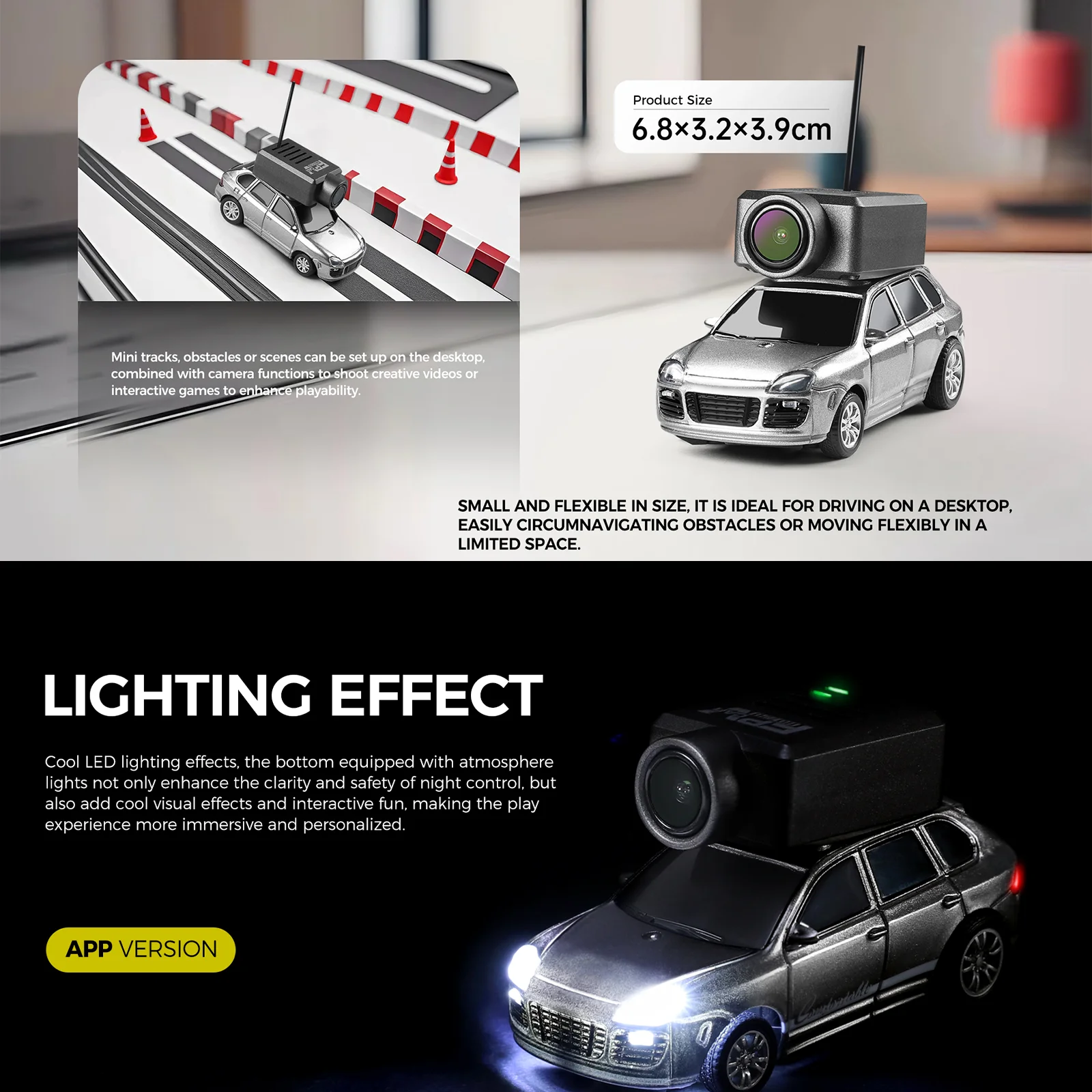 WLToys 원격 제어 자동차 장난감 카메라 기록 기능 레이싱 슈퍼 자동차 장난감 선물 어린이를위한 성인 생일 선물