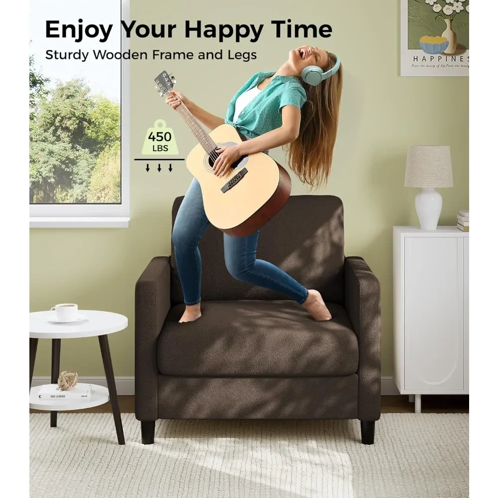 33 "أريكة لهجة كرسي مريح كرسي بذراعين لغرفة النوم وغرفة المعيشة أداة خالية الإعداد مريح القراءة كرسي أثاث غرفة المعيشة