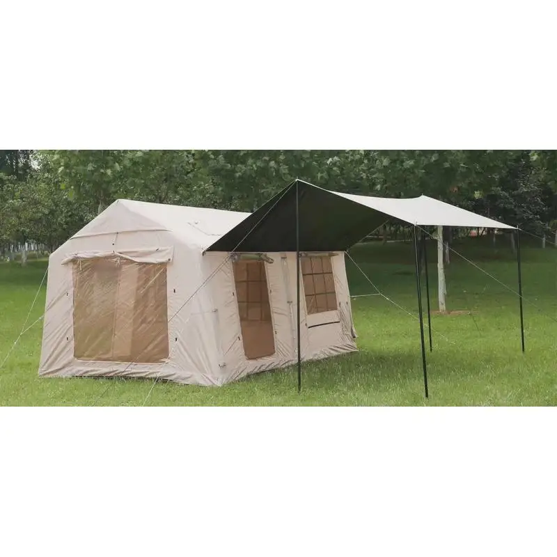 6-8 Person Inflatable  Square Meters Single Layer Tent Free Build Quick Open for Camping Outdoor Hiking