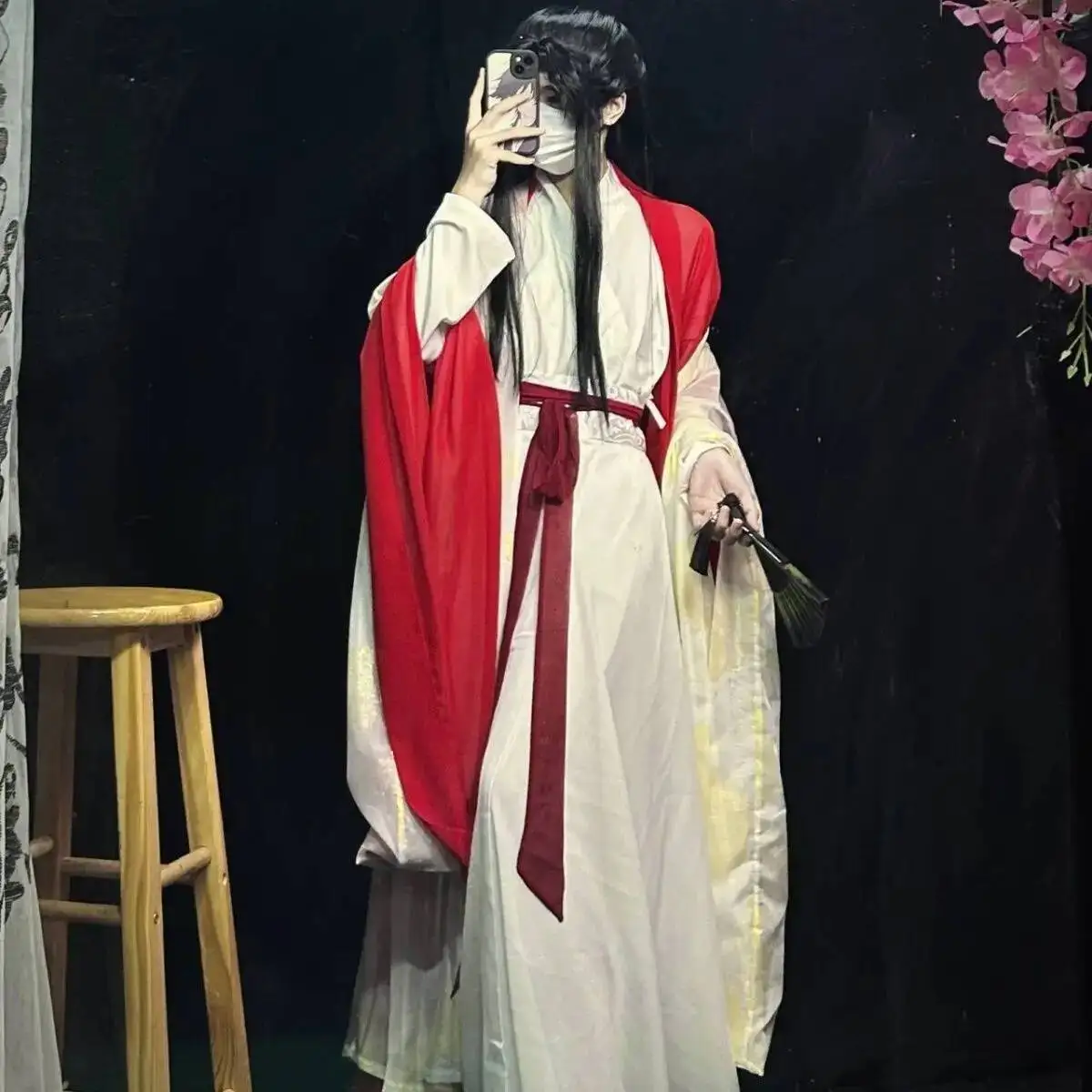 

New Chinese Novel Villain Self-Rescue System Shen Feng Xue Cosplay Ancient Costume TGCF Hua Cheng Wei Wuxian Halloween Dress Up