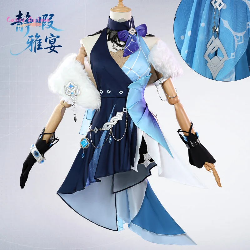 

Game Genshin Impact Yelan Cosplay Costume Uniform Halloween Carnival Party Christmas Play Role Clothes Clothing