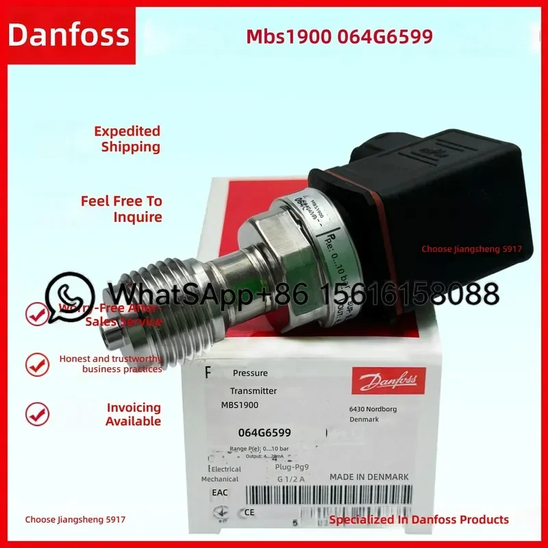 Danfoss MBS1900 Pressure Transmitter 064G6575 064G6599 064G6678 064G6677 064G6567 064G6659  064G6680 064G6609 064G6546