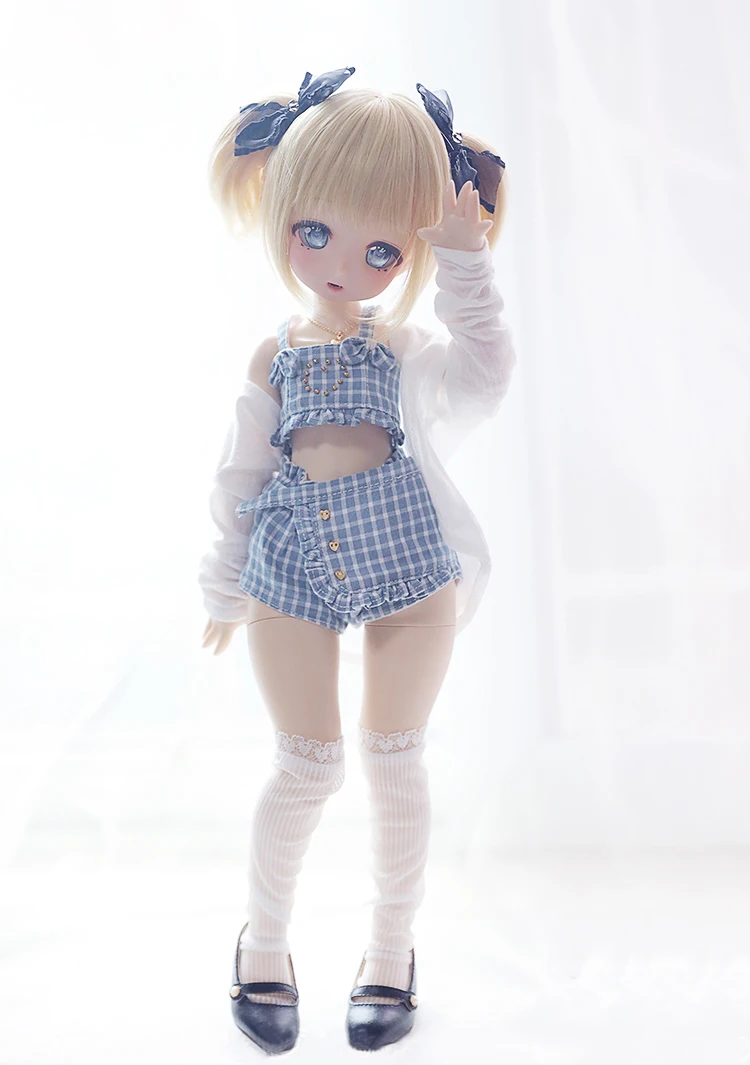 1/4bjd doll SD cartoon XiongMei spherical joint doll optional clothes wiggle shoes two -dimensional  gifts for girl