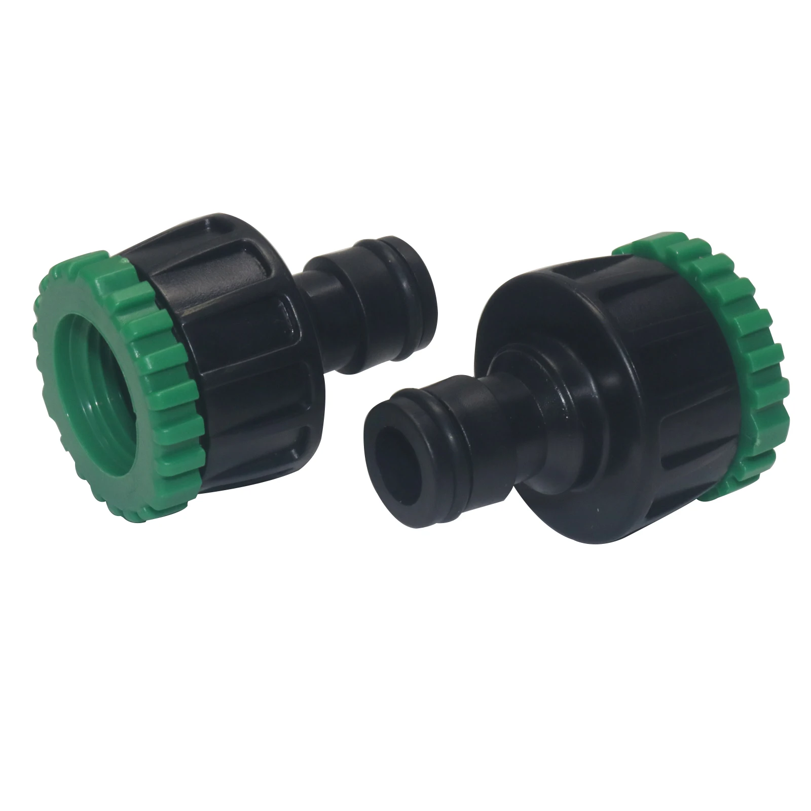 1 Pcs Garden Hose Tap Connector 3/4 inch and 1/2 inch BSP 2in1 Threaded Faucet Adapter Hose Connection Set for Garden Irrigation