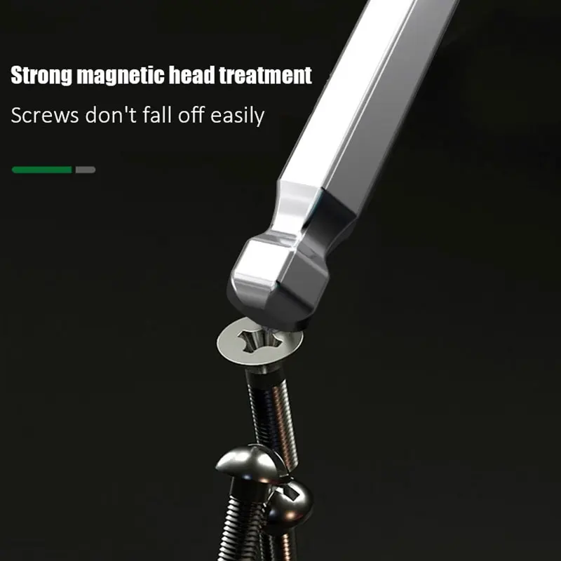 1PCS LAOA S2 Streight Precision Socket Hex Screwdriver Magnetic Screwdriver Screw Bit Repair Tool
