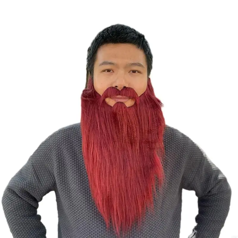 49MF barbas falsas para adultos crianças Halloween Bigata falsa Acessórios fantasias cosplay