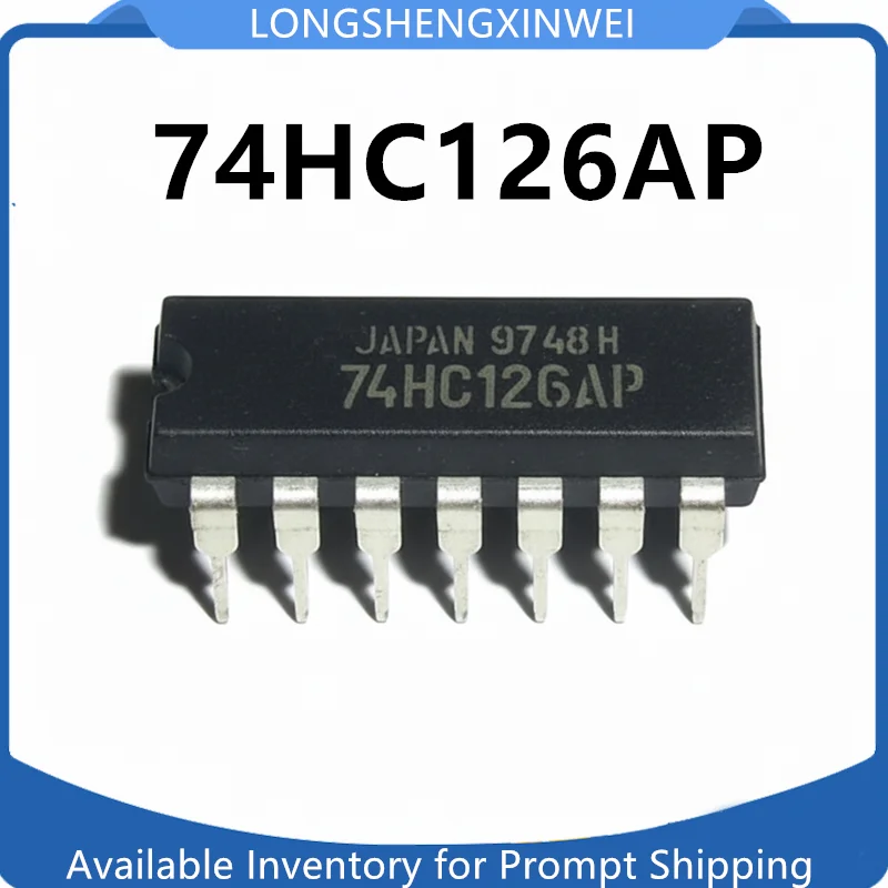 1PCS Neue Original 74HC126AP 74HC126 DIP14 IC
