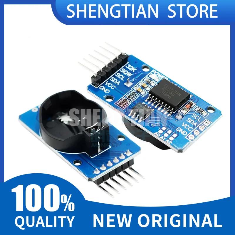 DS3231 AT24C32 Precision RTC Module I2C with Temperature Sensor EEPROM for Arduino Data Logger Clock Raspberry Pi ESP32 UNO R3