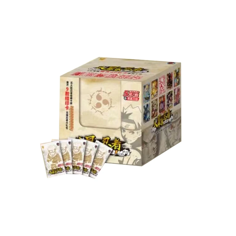 Wholesale New Naruto Complete Series Card Booster Box Out-Of-Print Rare Complete Peripheral Collection Cards Kid Birthday Gift