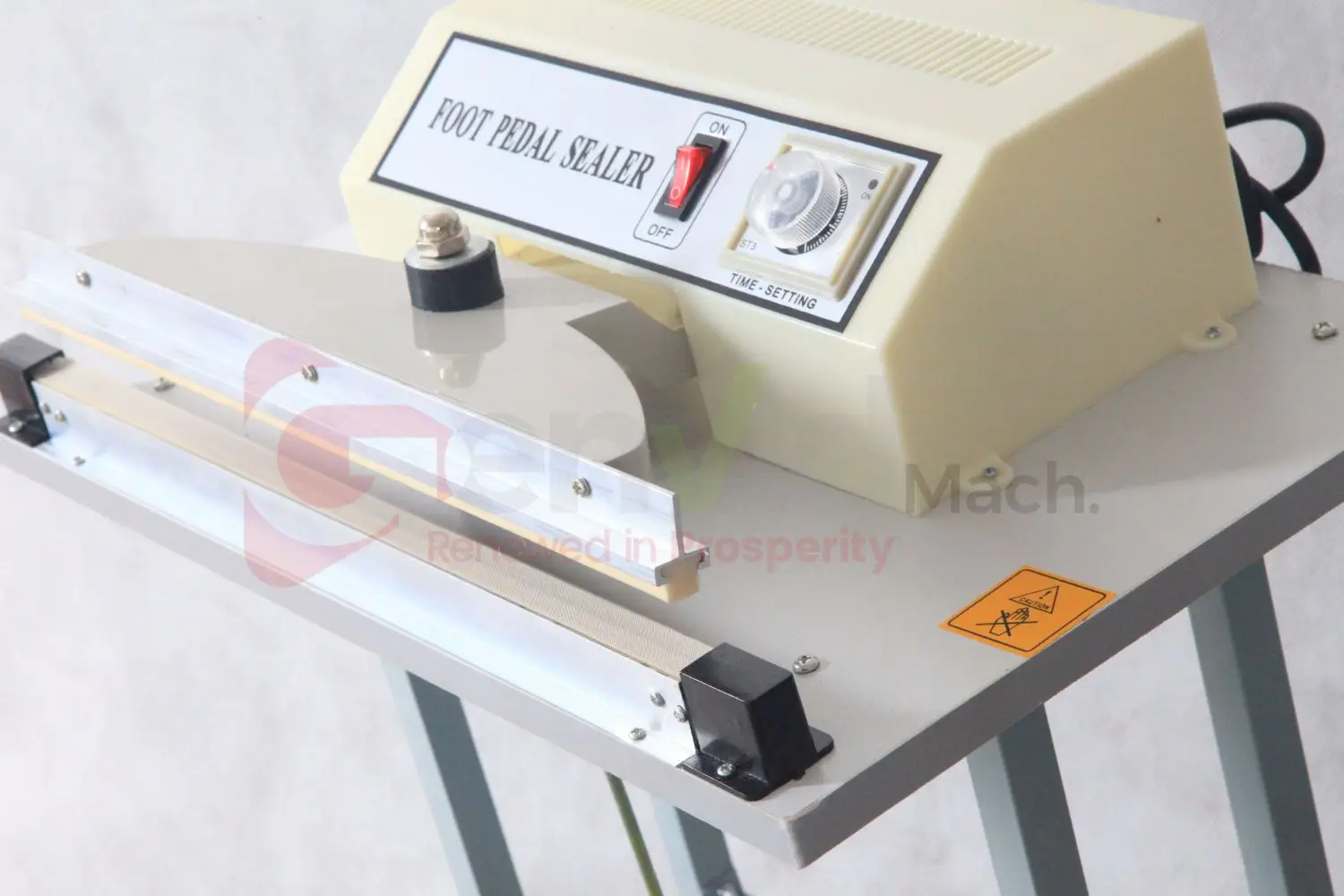 Electric Foot Pedal Impulse Plastic Bag Sealer Heat Sealing Machine Shrinking for Food Powder Pouch