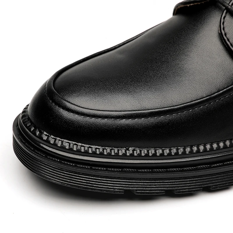 Hight Quality 2024 S/A New British Style Leather Shoes For Men's Solid White Wedding Dress Black Hombre Business Casual Shoes