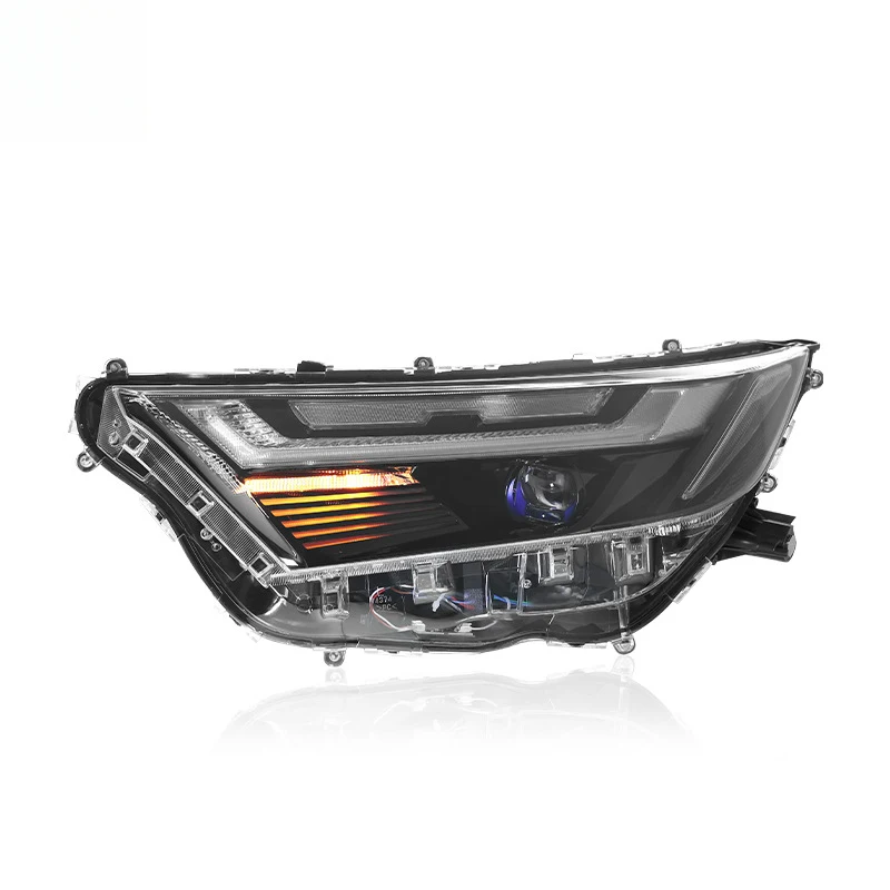 Suitable for 20-25 model Toyota RAV4 headlight assemblies, modified to upgrade to high-end LED lens daytime running lights