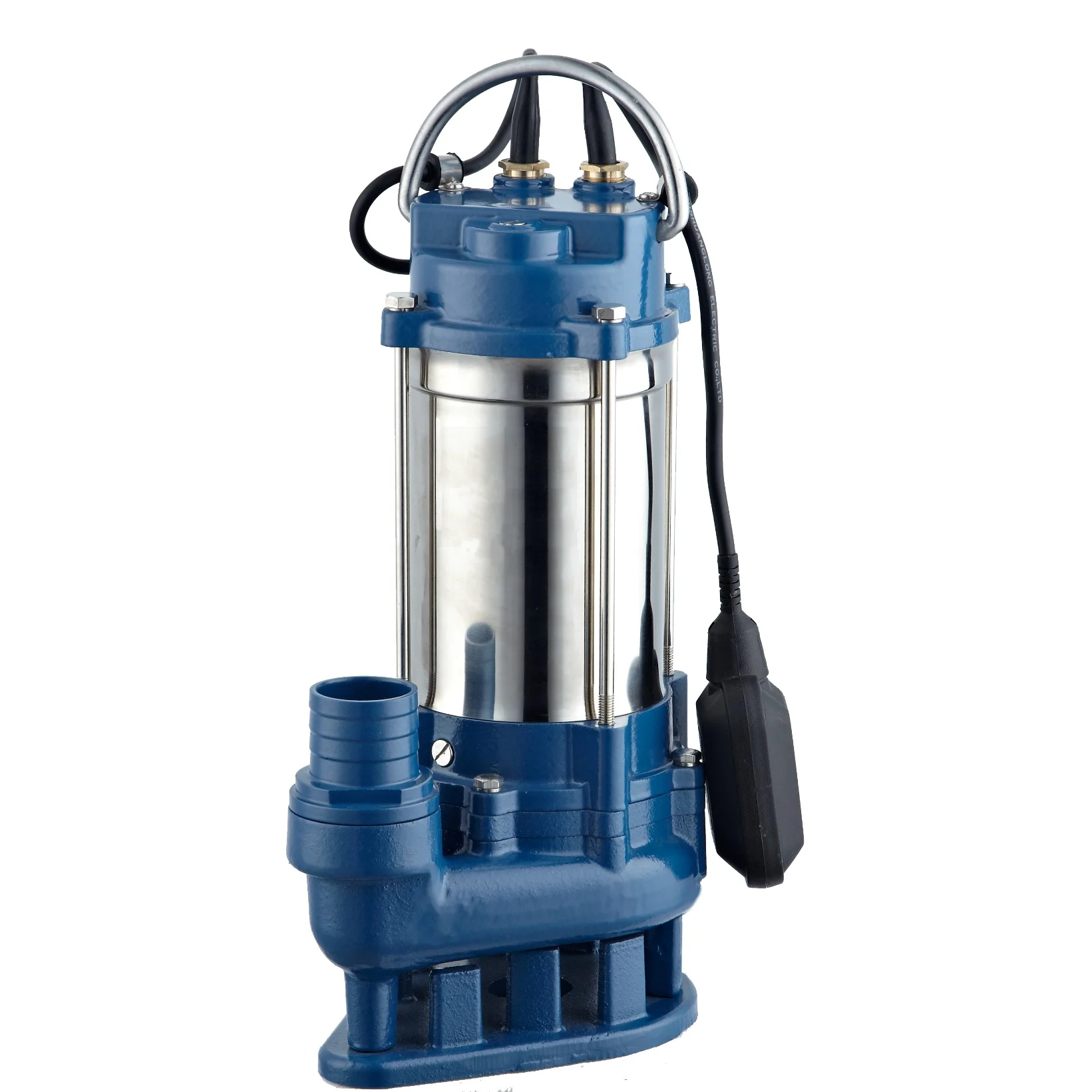 WATERPRO Big Flow Agricultural irrigation 1500w  2HP 2 inch 220V Sewage Submersible Water Pump