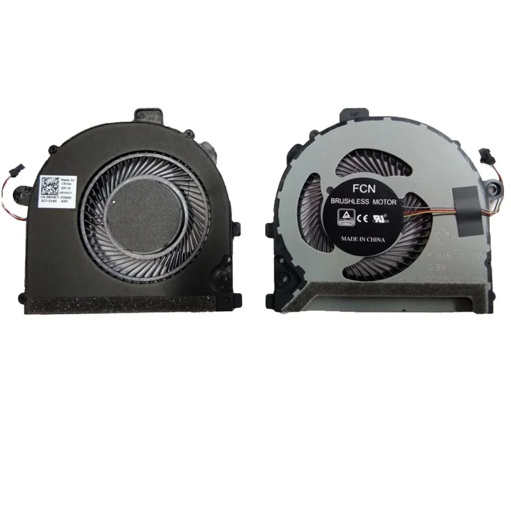 Laptop CPU Cooling Fan For DELL Vostro 14 5471 13-5370 Inspiron 5370 0RV0CY RV0CY DFS531005PL0T Processor Cooler Fans PC Parts