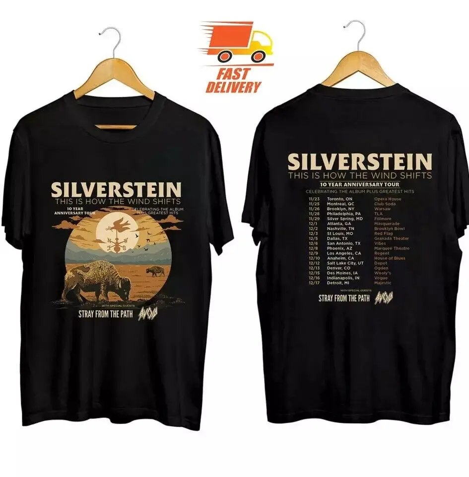 Silverstein Dit Is Hoe De Wind Verandert Unisex T-Shirt Cadeau Voor Fans