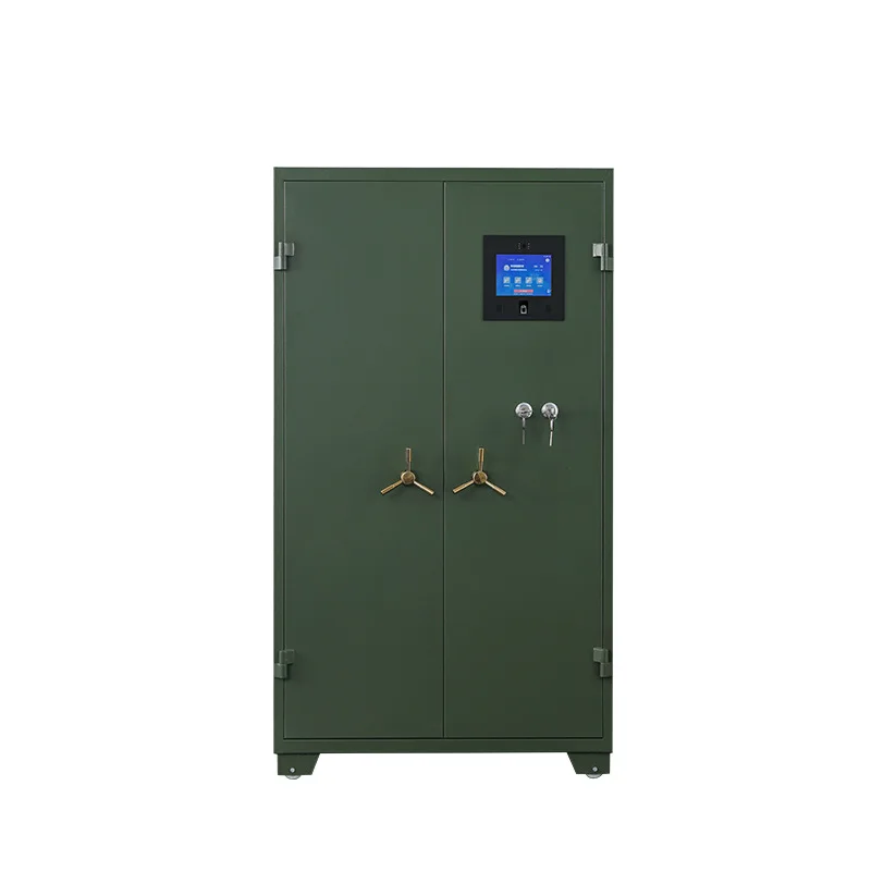 Smart cabinet, fingerprint password lock, facial recognition, alcohol detection