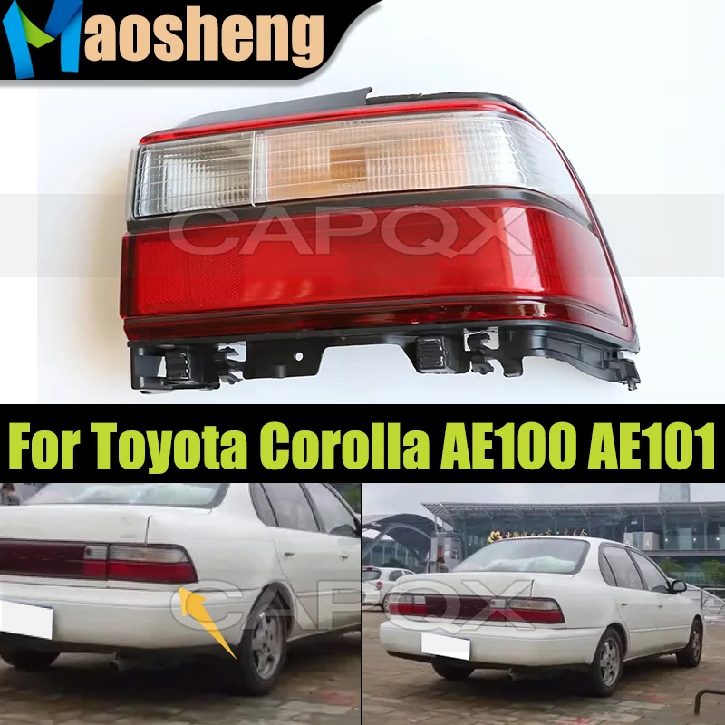 

Задний бампер, задний фонарь для Toyota Corolla AE100 AE101 AE104 1992 1993 1994 1995, стоп-сигнал, задние фонари, задний фонарь