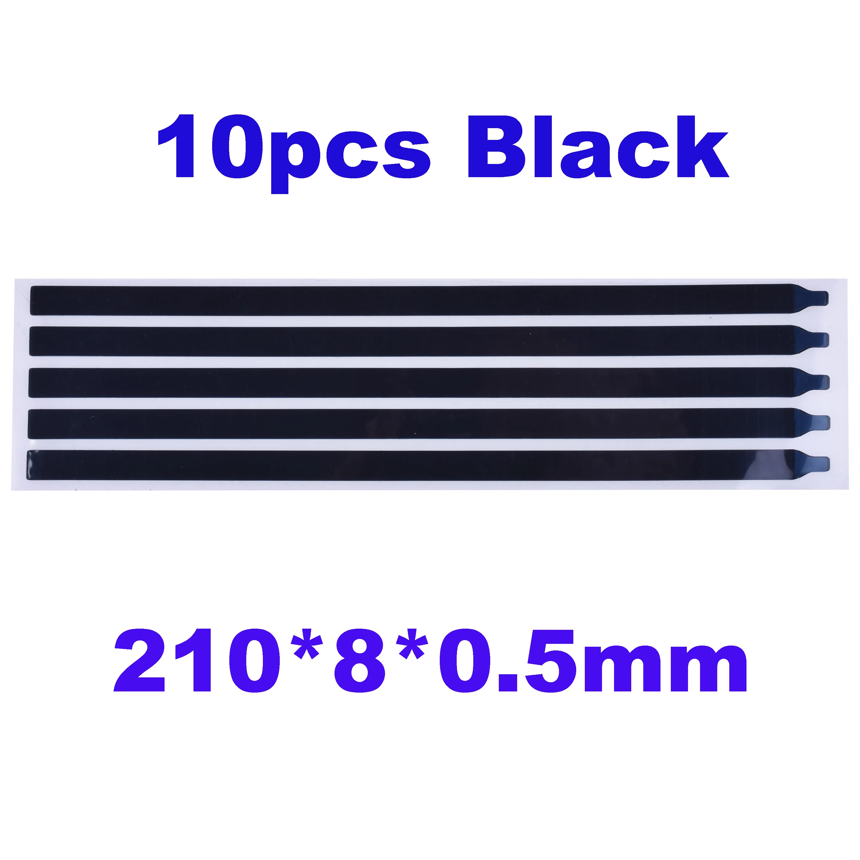 New Version Black Pull Tabs Stretch Release Adhesive Strips for LCD Screen with Handle without Tabs