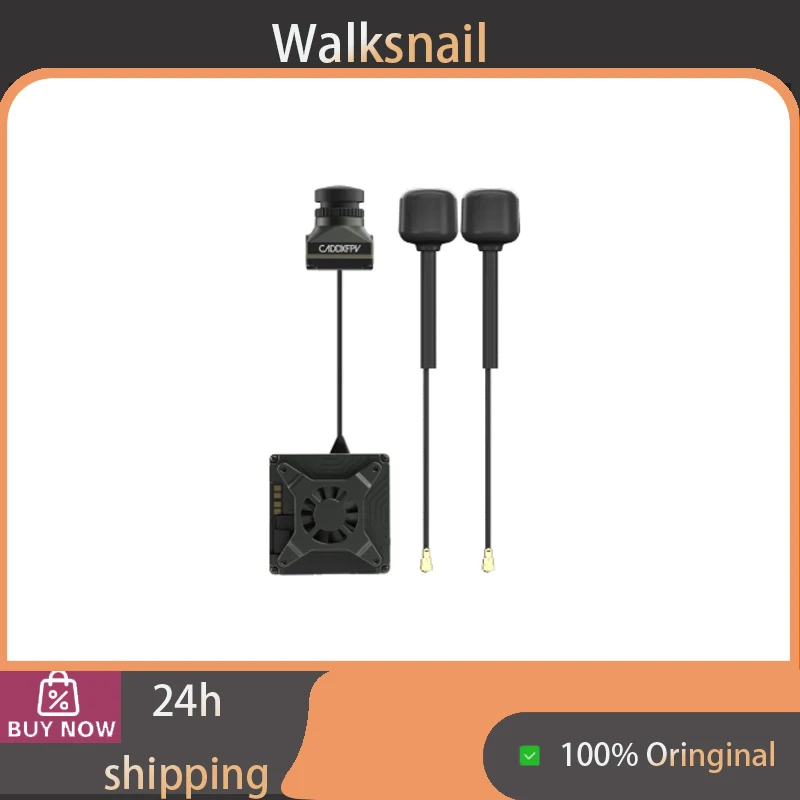 Walksnail Avatar GT Kit 2W High Power Long Range HD FPV VTX System with Night Vision for RC Fixed Wing Drones