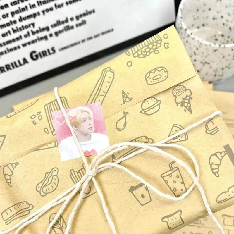 50pcs/Roll ENHYPENS Kpop Peripheral Sticker JUNGWON JAY JAKE SUNGHOON SUNOO NI-KI DIY Scrapbooking Gift view 5