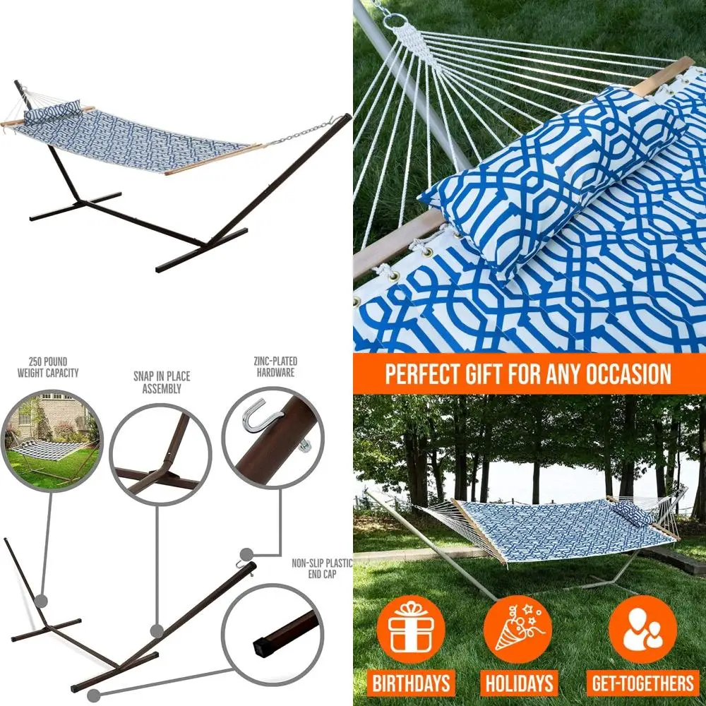 أرجوحة مبطنة موفرة للمساحة مع حامل ووسادة، مثالية لمعيشة الشقة، مصممة في الولايات المتحدة الأمريكية، مثالية للمساحات المدمجة #1