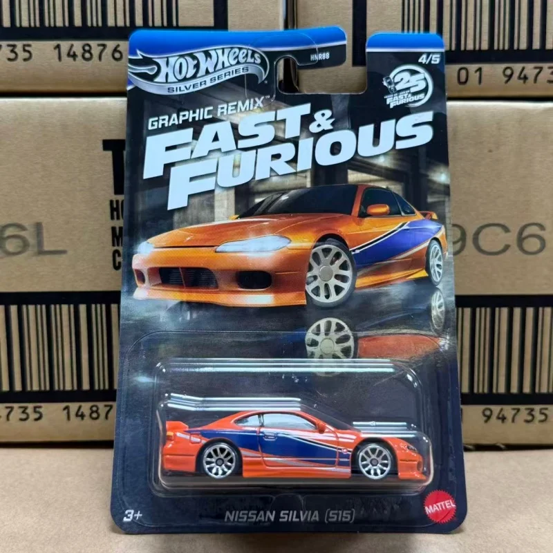 Hot WheelHNR88 مجموعة سرعة العلامة الفضية والعاطفة Mitsubishi EVO Honda S2000 مجموعة نماذج سيارة مصنوعة من خليط معدني هدية لسطح المكتب