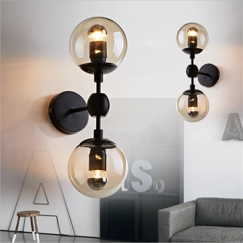 Nordic Glass Led Wa… - image
