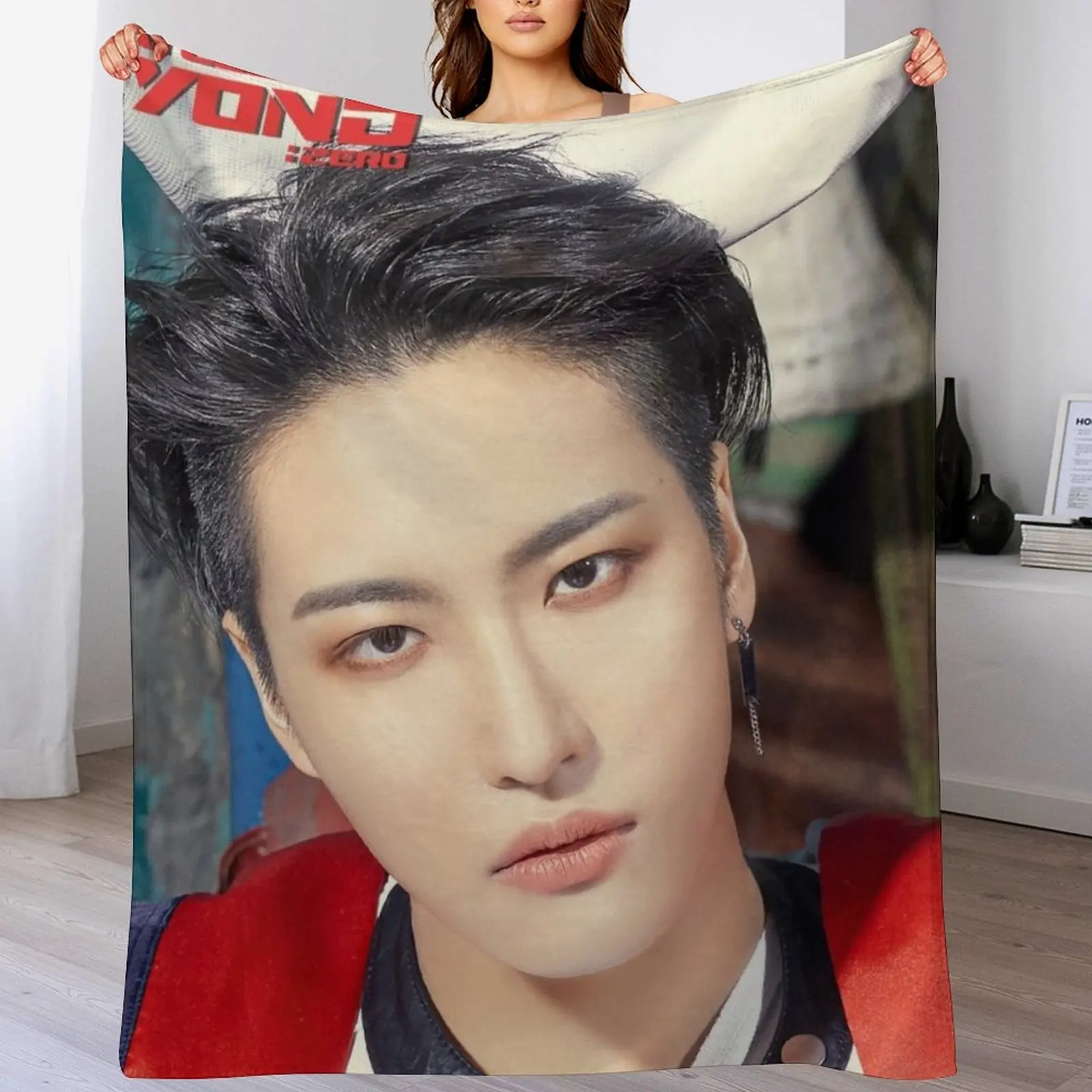 Attez Seonghwa Throw Blanket Soft Bed linens Blankets