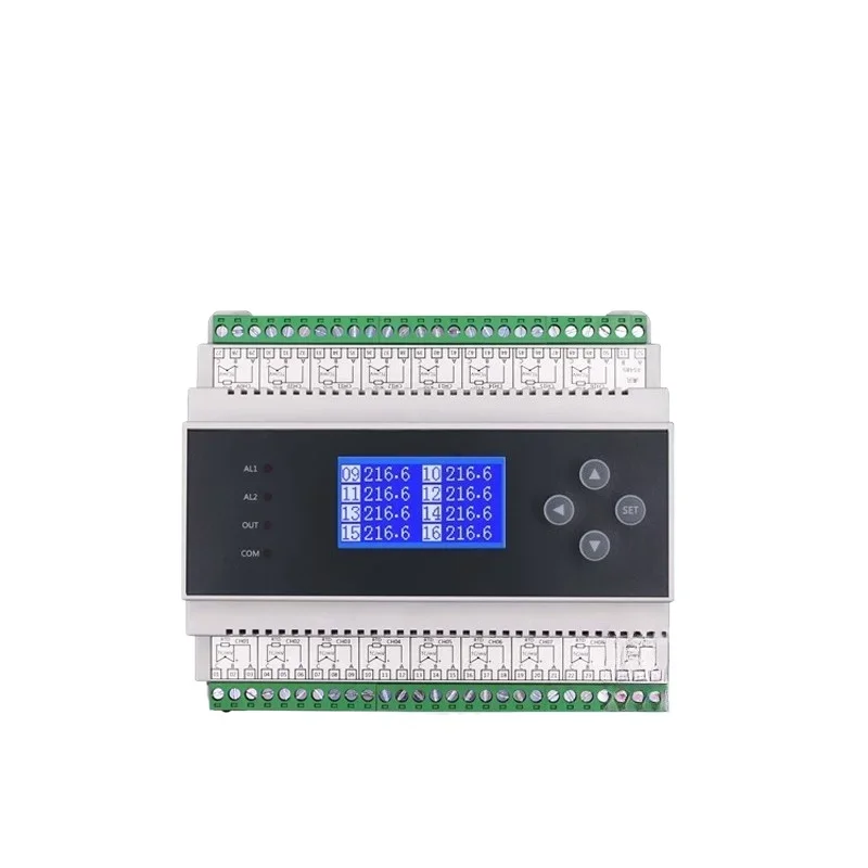 Thermocouple thermistor 8/32 channel pt100/1000 temperature collector module RS485