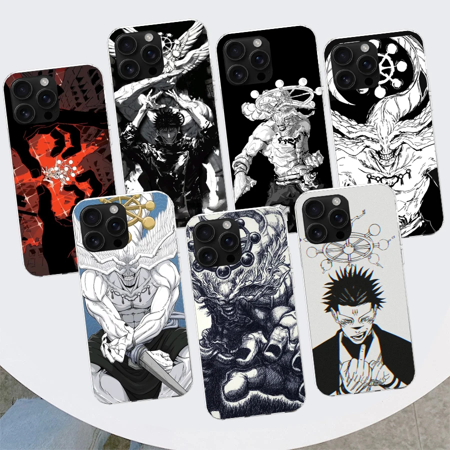 Phone Cases Jujutsu Kaisen - Kaisen J-Jujutsu Sukuna Mahoraga Cassa Del