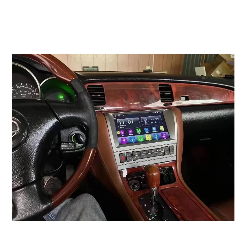 Android 13 Car Radio Stereo for Lexus SC430 Tesla Style GPS Multimedia VIDEO PLAYER IPS Touch Screen 2001-2010